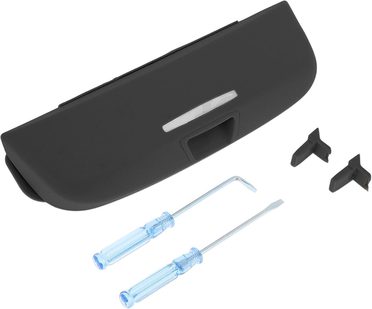 Autozonnebrillenetui voor Audi A3 2013-2024 - kunststof - zwart - beschermt uw bril - ShopVlot