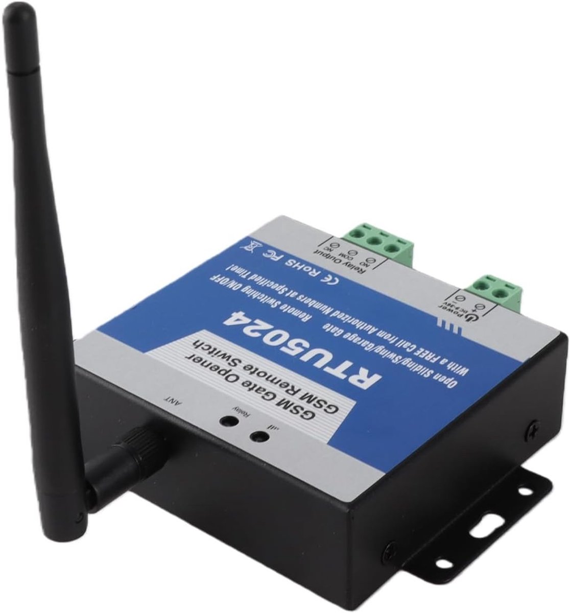 GSM Gate Opener - Draadloze Relay Switch - SMS Alarm ondersteuning - Perfect voor poorten en garagedeuren - ShopVlot