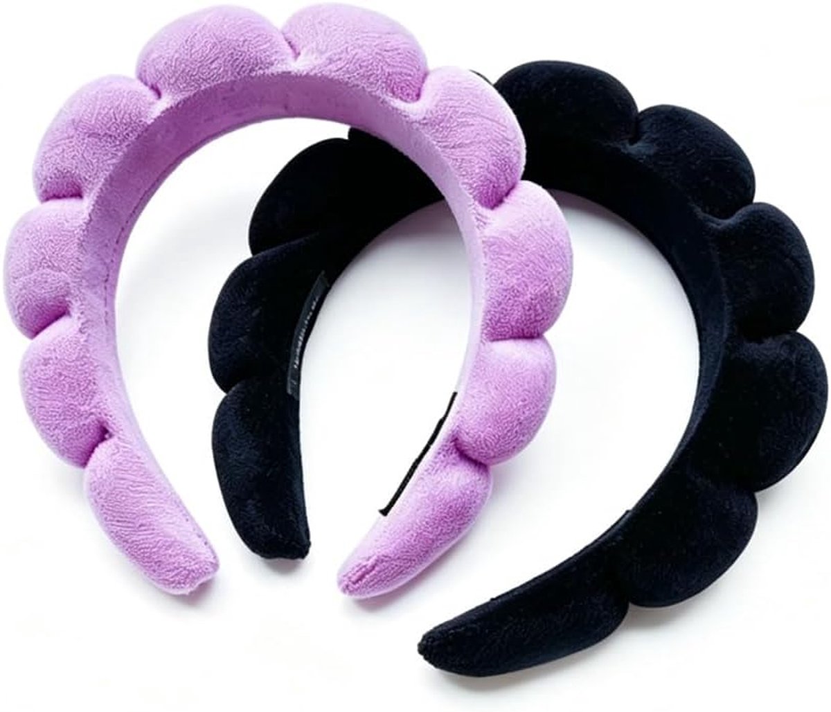 make-up haarbanden 2 stuks - wolkvormig - luxe antislip - ideaal voor gezichtsreiniging - ShopVlot