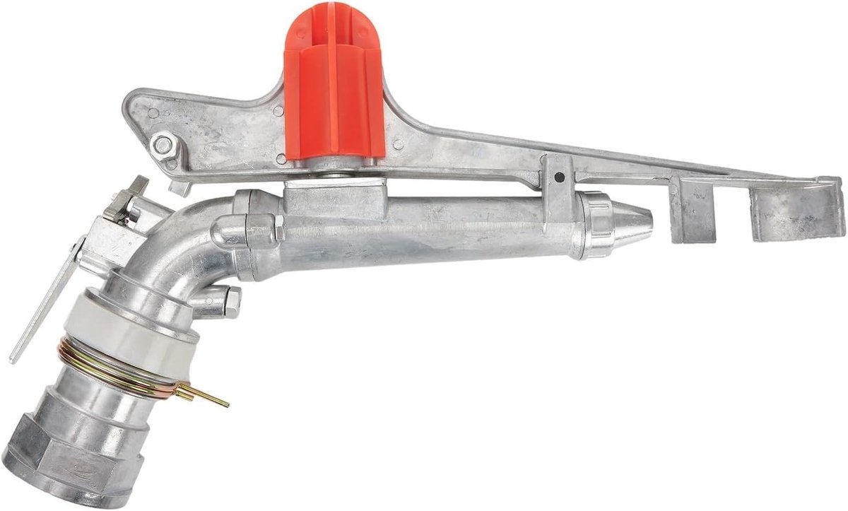 Tuinsproeier - Zilver - 2 inch - Aluminium Hoge Druk Irrigatie Sprinkler - Voor Tuin en Landbouw