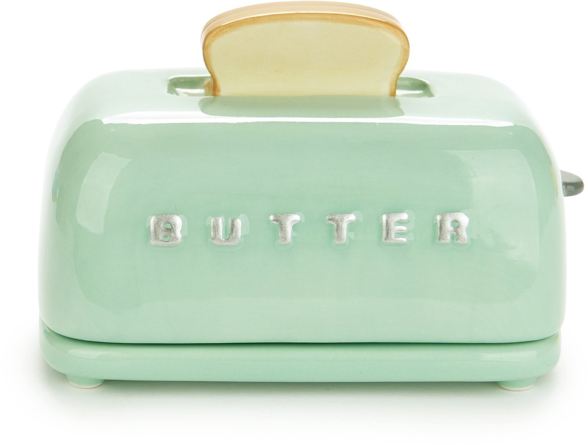Balvi Botervloot Retro Groen 125gr