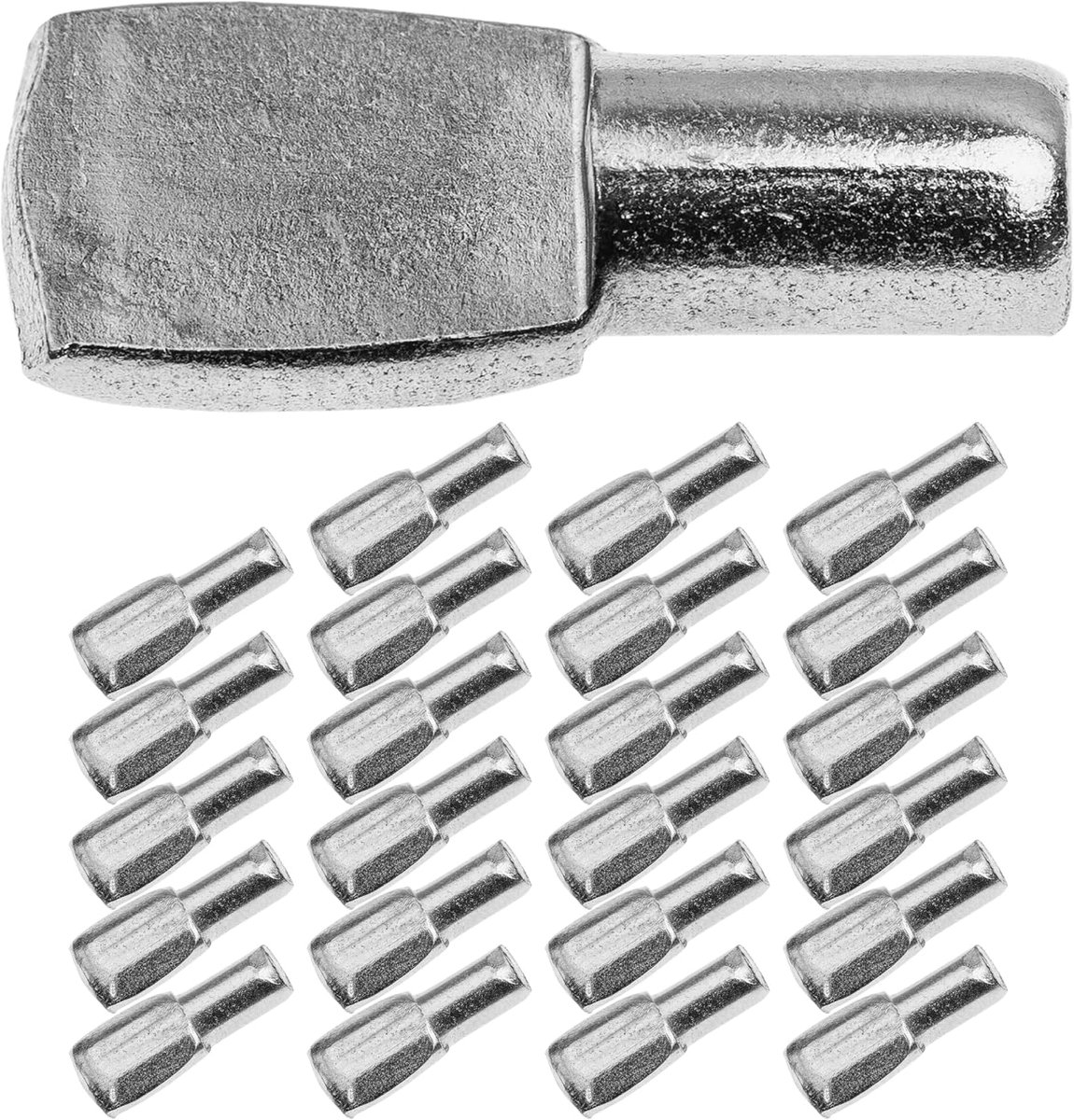 Planksteunen 24 Stuks - 5 mm Diameter - Stevig Staal - Voor Veilig Bevestigen van Planken - ShopVlot