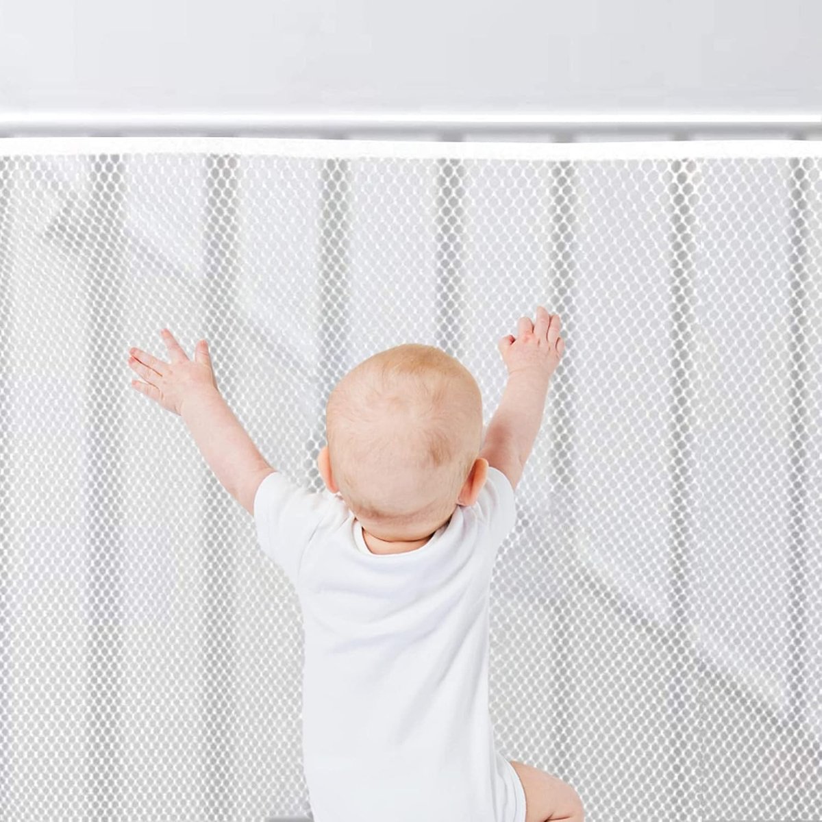 Solidchoice - Veiligheidsnet voor Kinderen en Baby's voor Trappen en Balkons