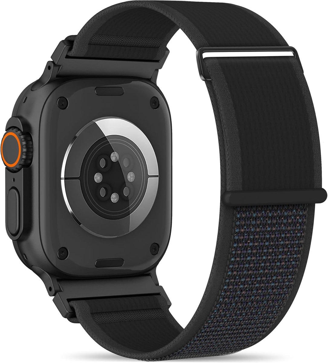 Sportband voor Apple Watch 44mm 49mm - Nylon - Verstelbaar - Comfortabele draagervaring - ShopVlot