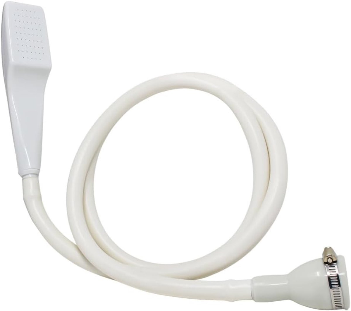 Universele Handdouche - Kunststof - 152 cm - Draagbare Handdouche met Universele Aansluiting - Voor Wastafel en Hoofdwastafel