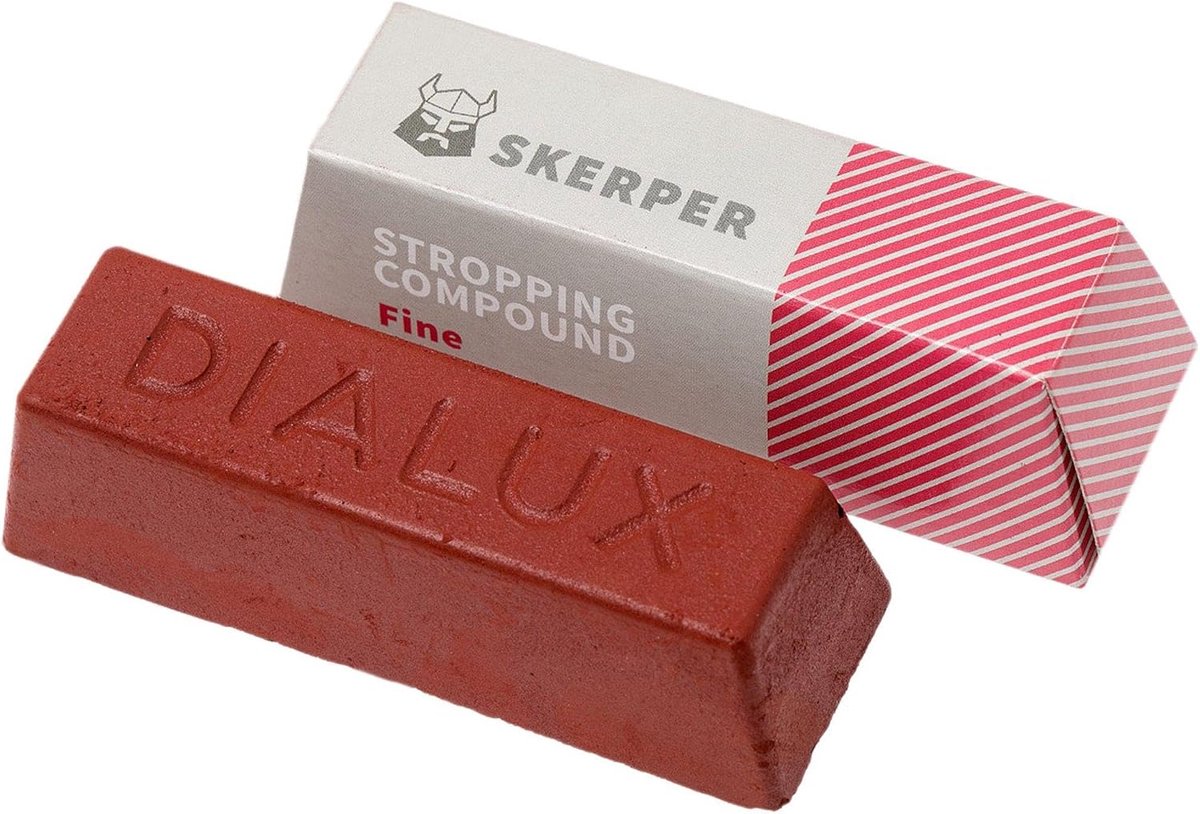 Skerper Stropping Compound STC002 Polishing block Fine,Red - ShopVlot