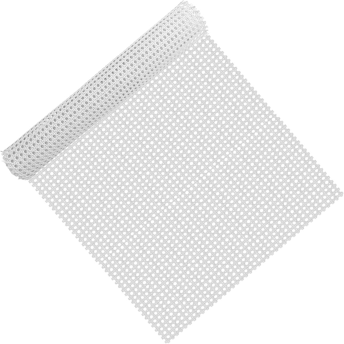 selliner 20" Width x 9.9 Feet White Reed Rattan Webbing Roll - ShopVlot