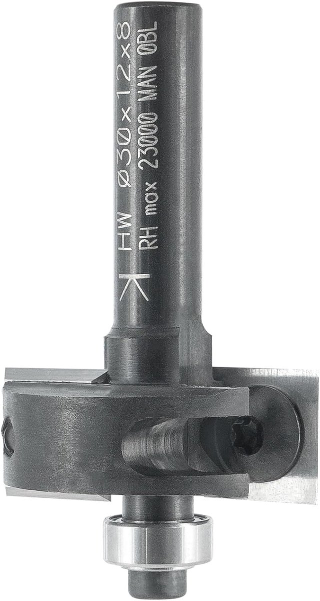 ENT 20310 Spunning cutter with retaining blades, Carbide, Shank diameter (S) 8 mm, Fremaple meter (D) 30 mm, NL 12 mm - ShopVlot