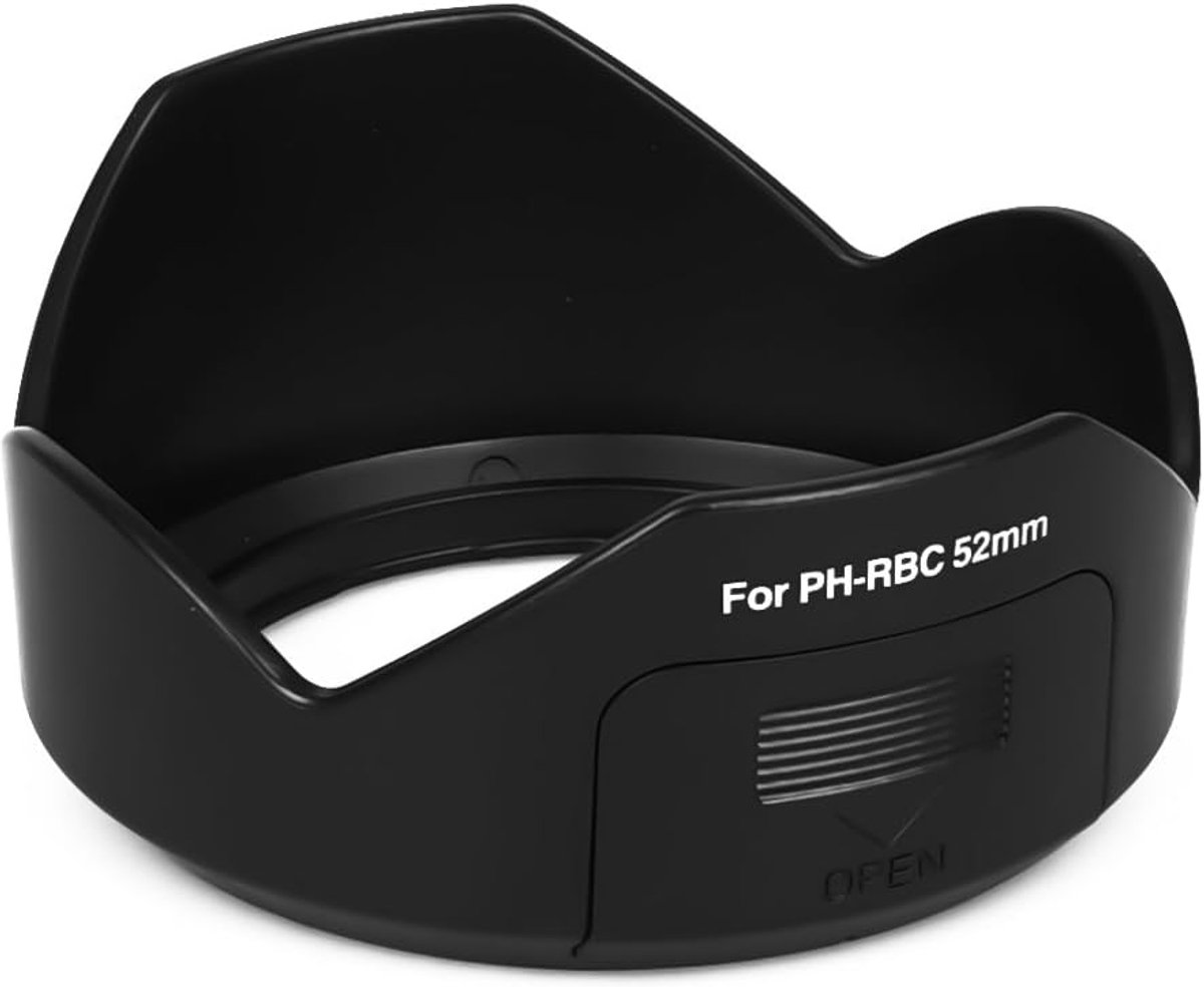 Lens Hood Compatible with Pentax SMC DA 18-55mm f/3.5-5.6 AL WR PH-RBC RBC - ShopVlot