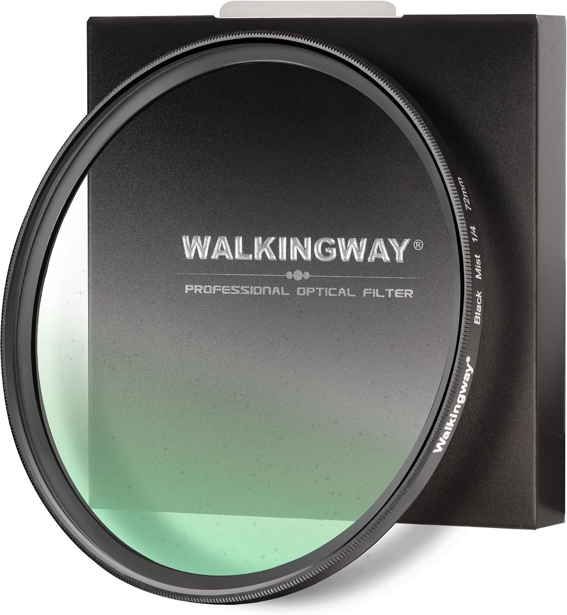 Walking Way 1/8 Black Pro Mist Diffusion Filter 39mm Soft Focus Lens Filter Circular Diffuser Filter Soft Glow Dream - ShopVlot