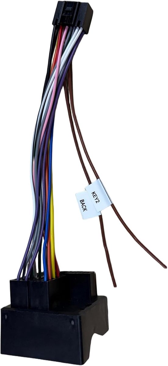 Stroomkabel + radioantenneadapter voor Ford Transit, compatibel met fabrieksdisplay op hoog niveau - ShopVlot