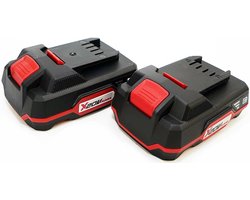 Parkside® 20 V 2 Ah Battery Por 20 B1 Lithium Ion 2 Ah Battery with Cell Balancing for Series X20 V, Pack of 2 - ShopVlot