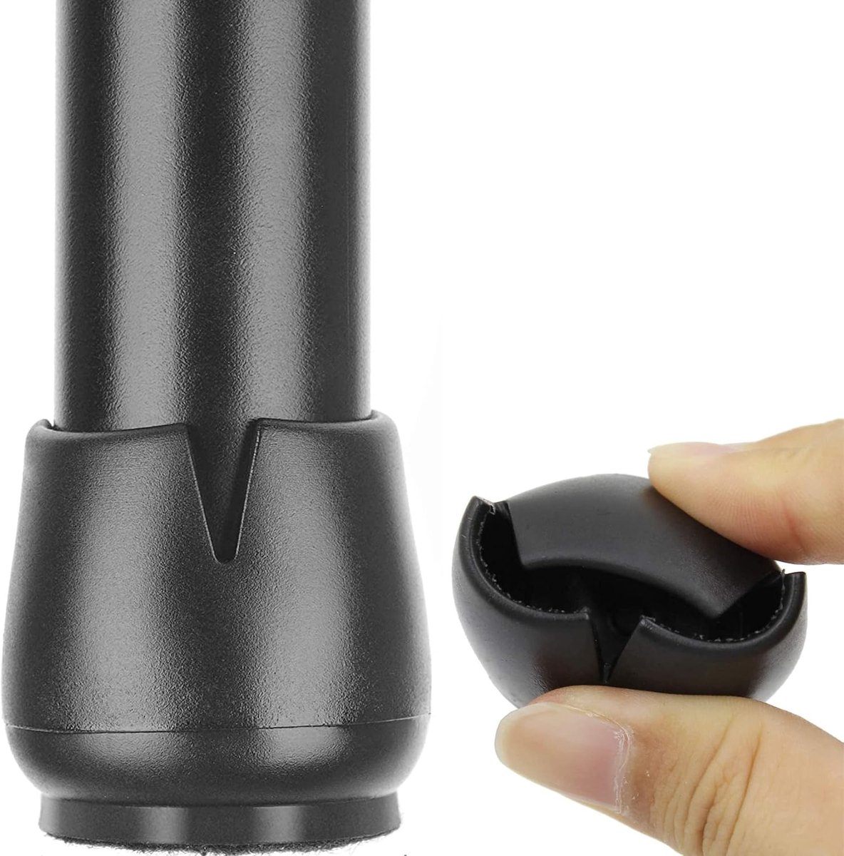 Chair Leg Protectors Floor Protector Ø12-16mm - Chair Leg Caps Furniture Caps 24 pieces - ShopVlot
