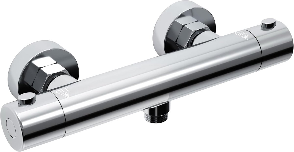JOHO Shower Faucet Thermostatic Shower Faucet, Thermostat for Shower Column, Mixer tap Shower thermostat mixer tap for - ShopVlot