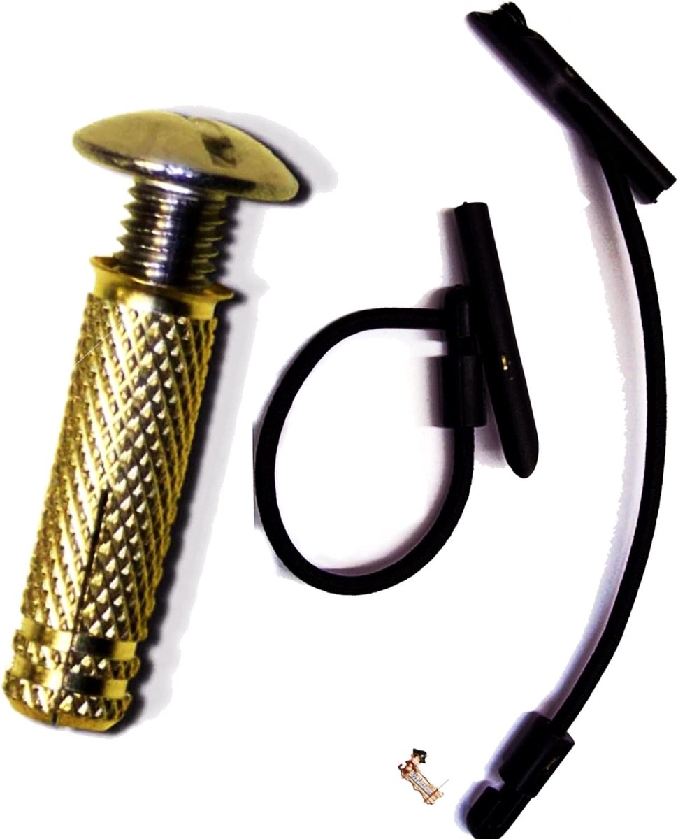 BricoLoco Brass Pool Plugs, Stainless Steel A2 with Elastic Rubber Nylon, Anchoring System for Tarpaulin, Retractable - ShopVlot