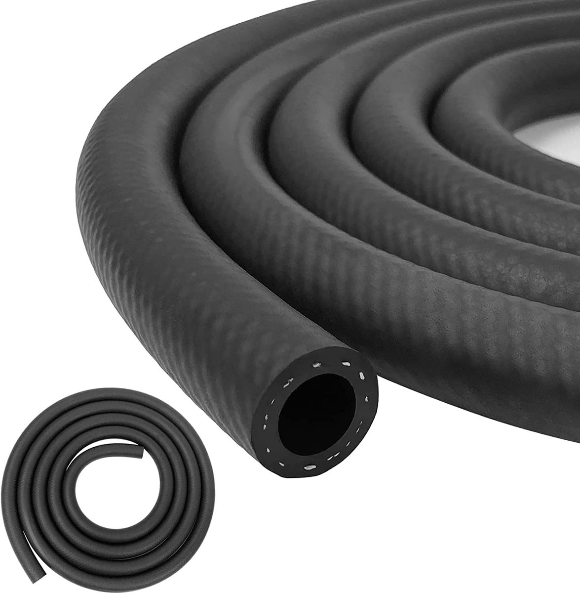 SnelShoppen - 3m Brandstofslang 8mm Binnendiameter Brandstofleiding Olieslang Diesel Slang voor Trucks, Auto's, Tractors en Kleine Motoren