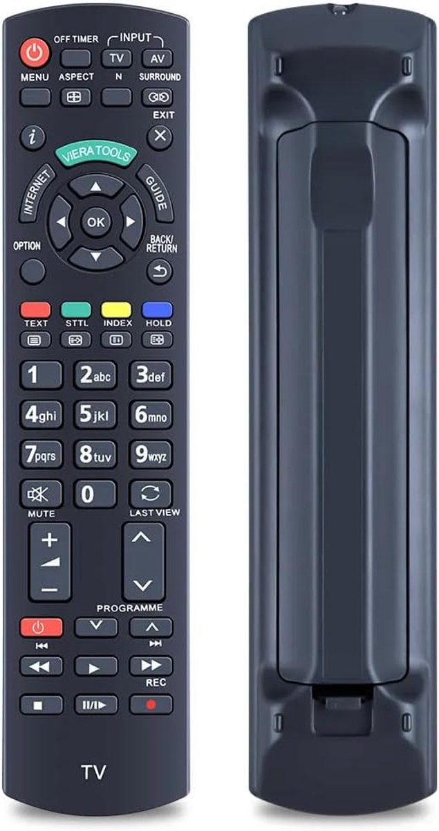 N2QAYB000753 remote control compatible with Panasonic LCD TV TX-L37E5B TX-L42E5B TX-L47E5B TX-L32E5E TX-L37E5E - ShopVlot