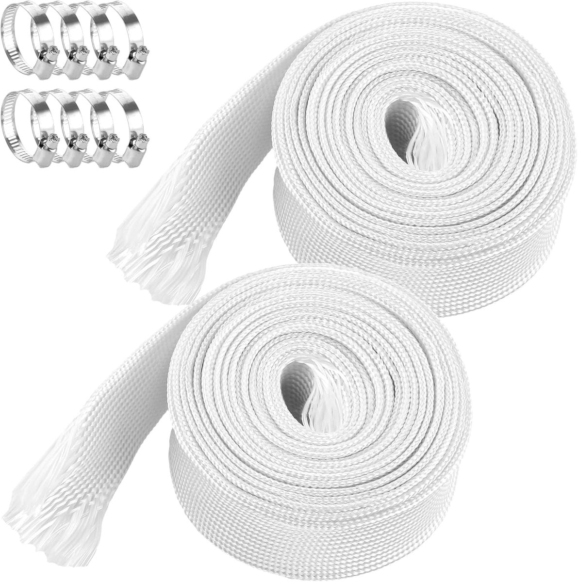 Hittebeschermslang 3 m - hittebestendig - 25 mm diameter - ideaal voor dieselverwarming - ShopVlot