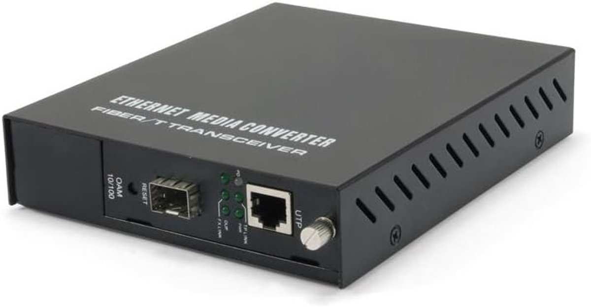LevelOne Managebarer Fast-Ethernet RJ45 to DDR4-100 Mbit Media Converter - ShopVlot