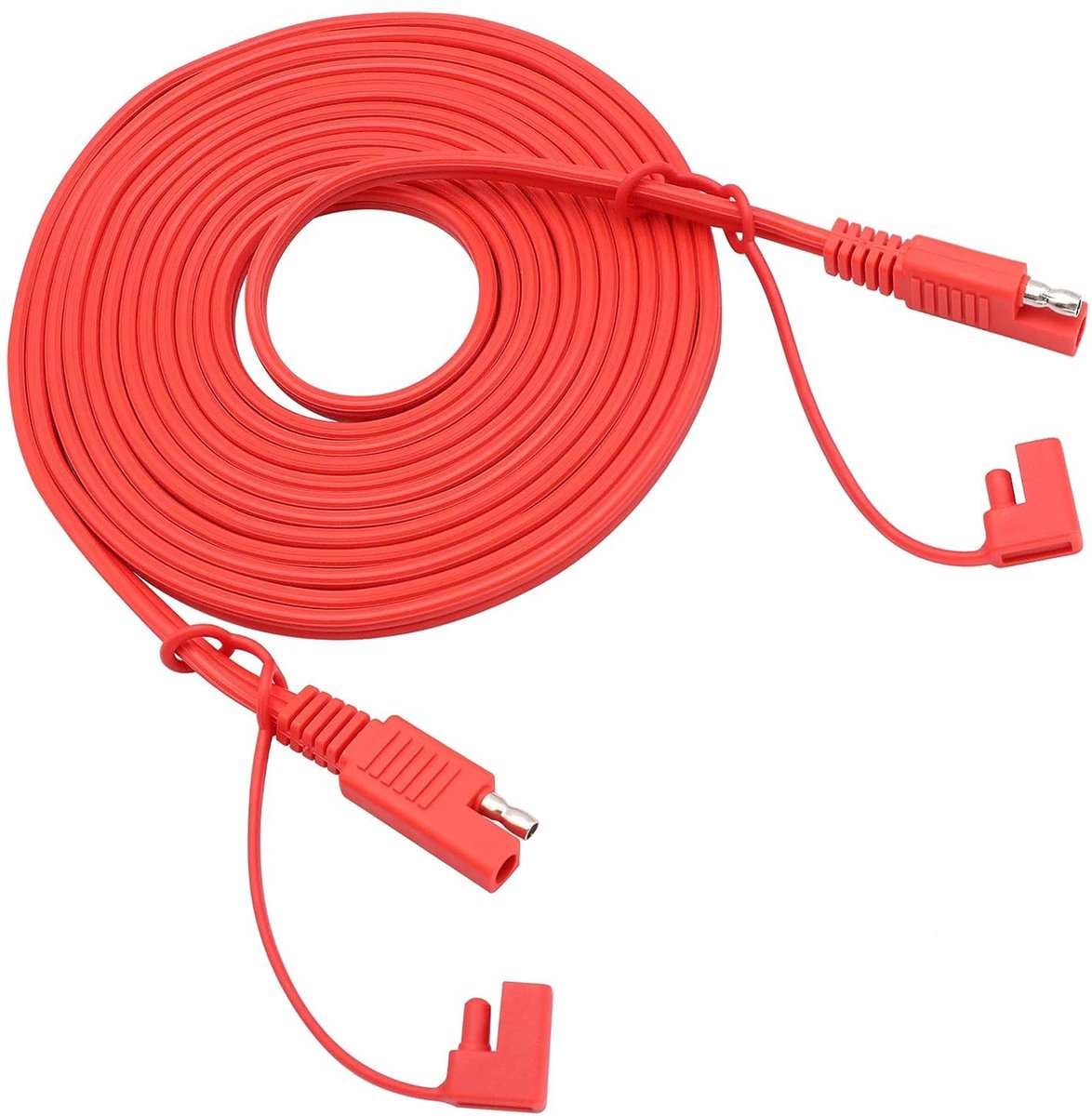 SAE Power Car Extension Cable SAE to SAE Extension Cable 18 Gauge 2 Pin Cable Harness, Durable DC Cord, Quick - ShopVlot