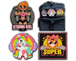 EVERFLY Patches Military Backpack with Fastener Set 3 Patches Crossfit Patches with Fastener - ShopVlot