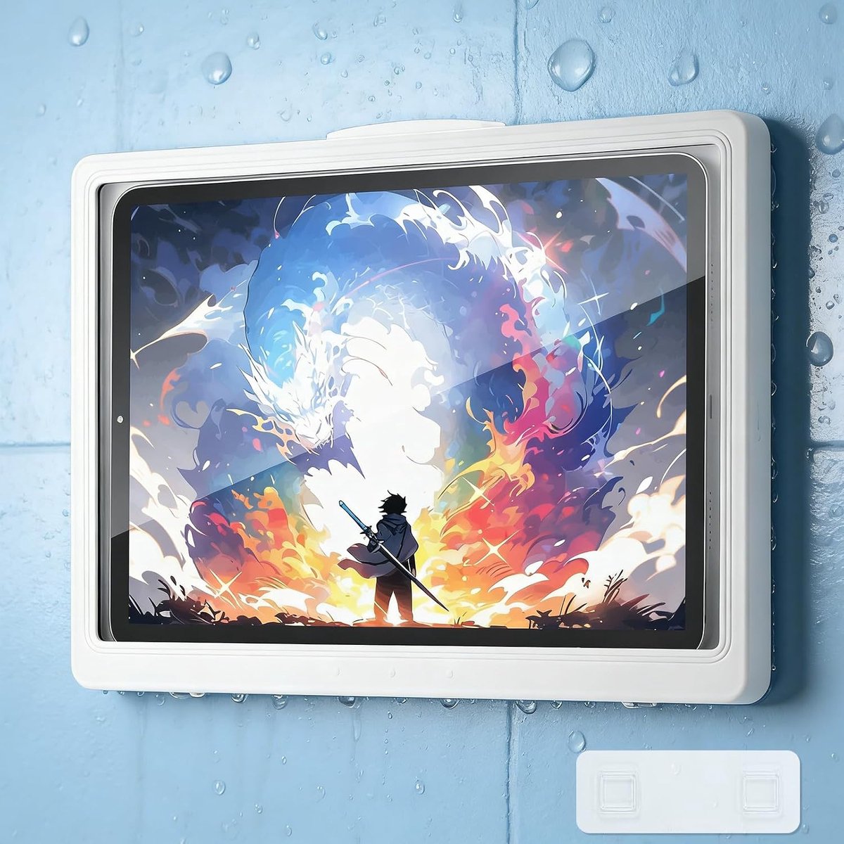Waterdichte douchehouder voor iPad - 360° rotatie - HD touchscreen - Geniet van entertainment onder de douche - ShopVlot