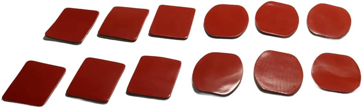 Dashcam bevestigingspads 12pcs - 3mm VHB tape - sterke hechting - voorkomt vallen - ShopVlot