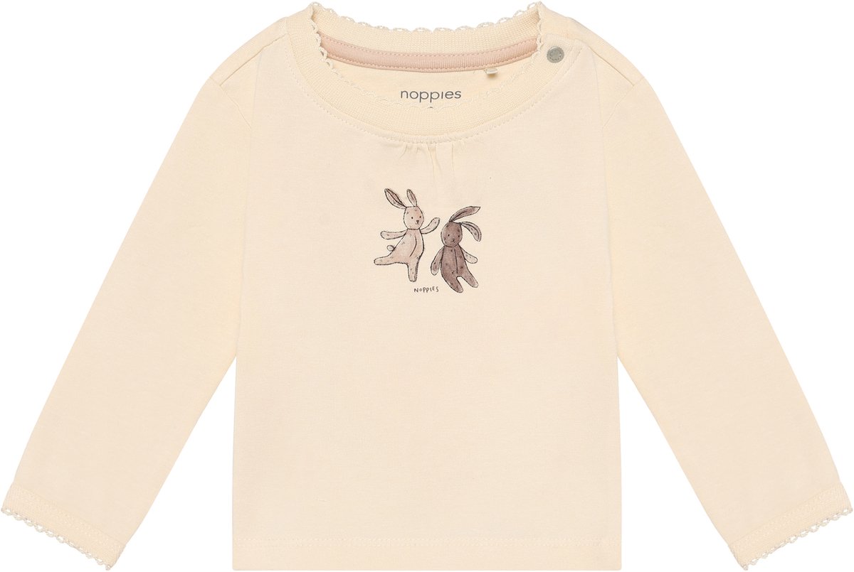 Noppies T-shirt - Buttercream - Maat 74