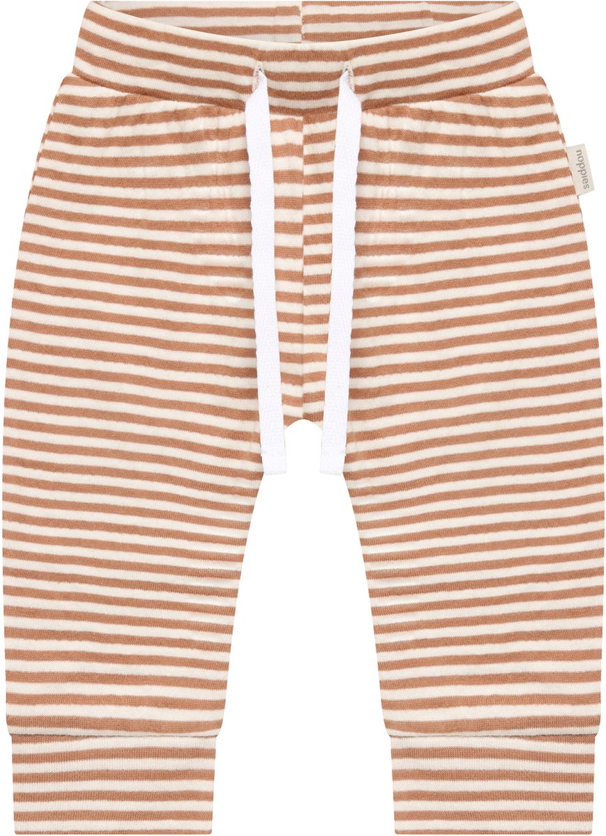 Noppies Broek stripe - Mocha Mousse - Maat 50