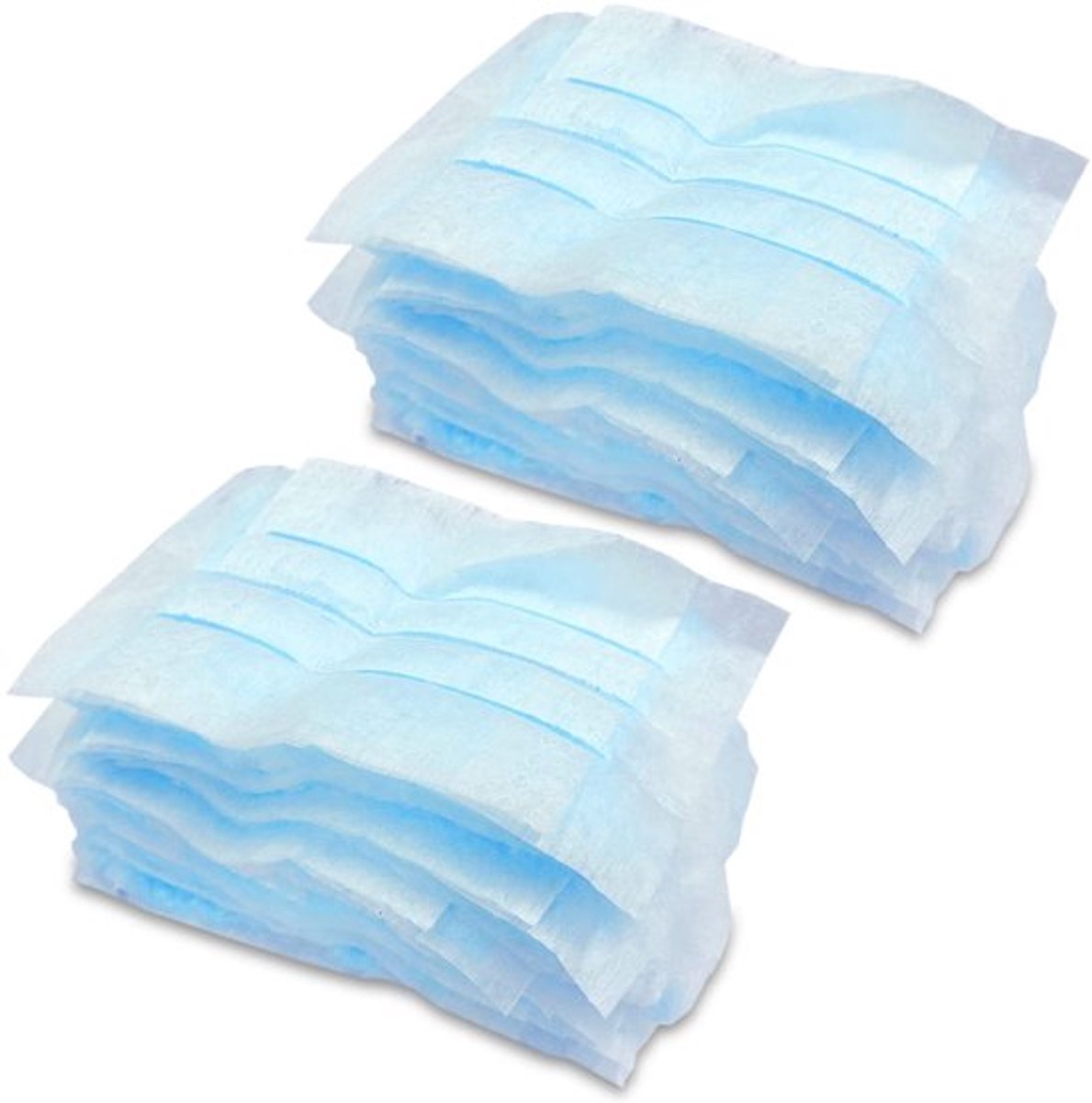 18 stuks stofdoek navulling - microvezel reinigingsstof - blauw - sterke adsorptie - geschikt voor verschillende oppervlakken - ideaal vo...