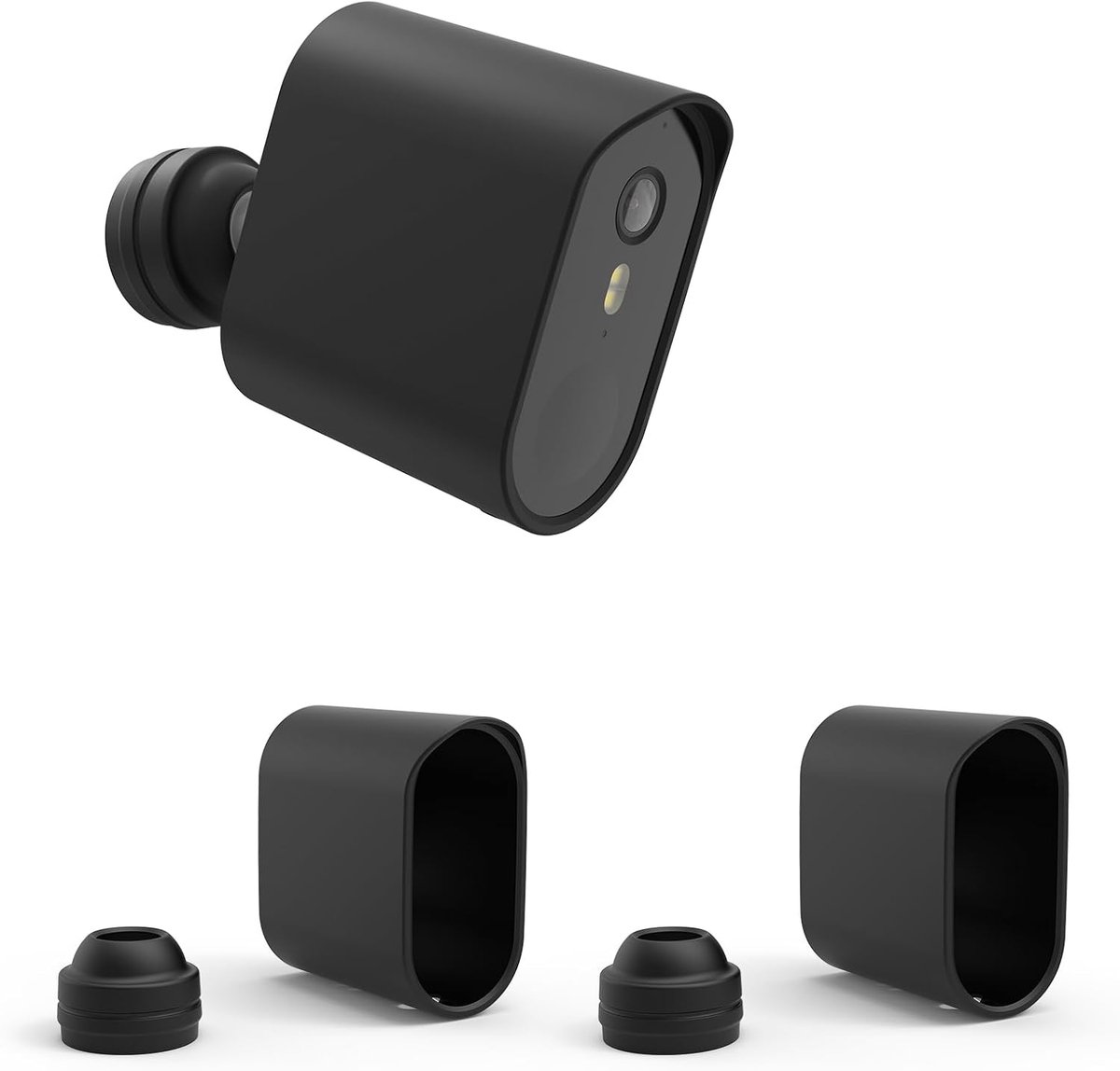 Weerbestendige Siliconen Hoes voor AOSU 3K/5MP en 2K Beveiligingscamera - Pack van 2 - ShopVlot