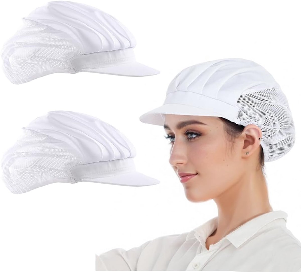 Koksmuts 2 x - elastisch - ademend - hygiënisch gebruik - ShopVlot