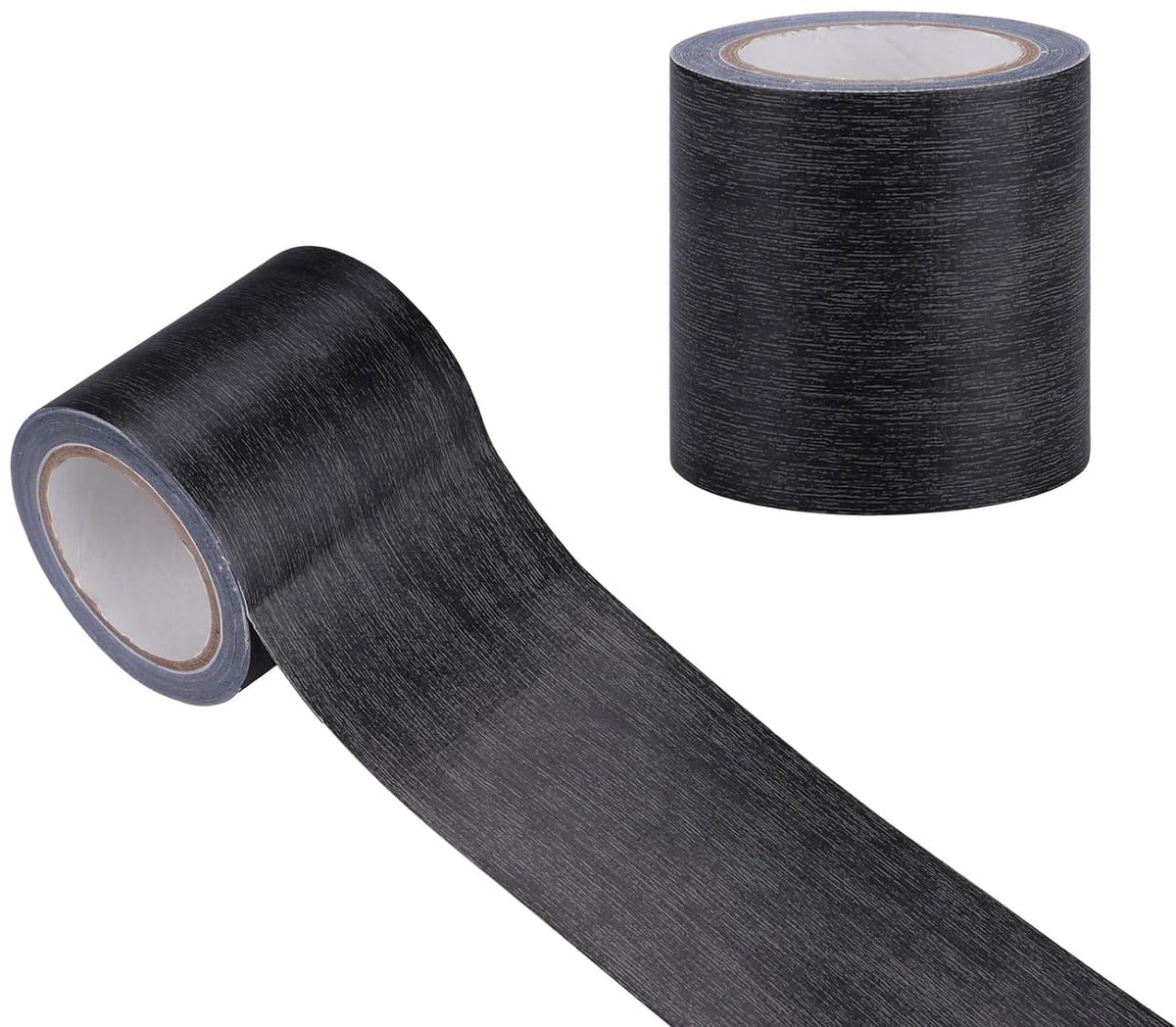 Houten plakband 5.5 cm x 4.57 m - donkergrijs - waterdicht en slijtvast - ideaal voor meubels - ShopVlot