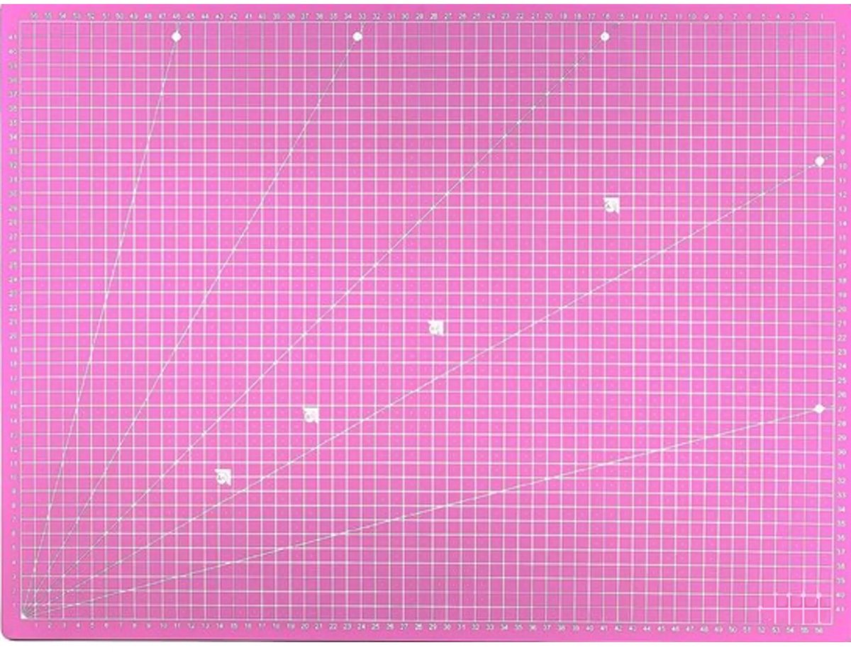 Babysnap Snijmat 90x60cm roze