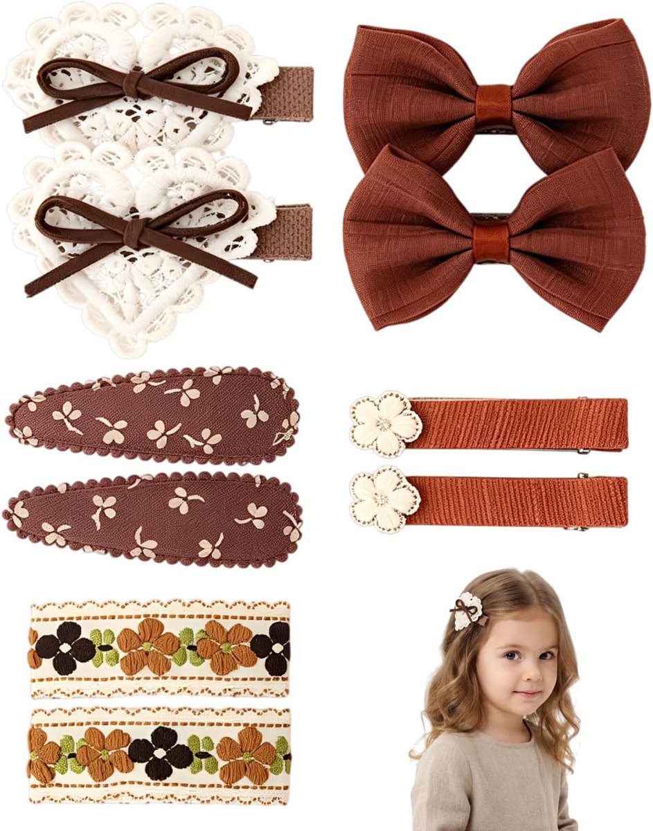 Babyhaarspelden 10 stuks - met alligatorclips - antislip haaraccessoires - ideaal voor dagelijks gebruik - ShopVlot