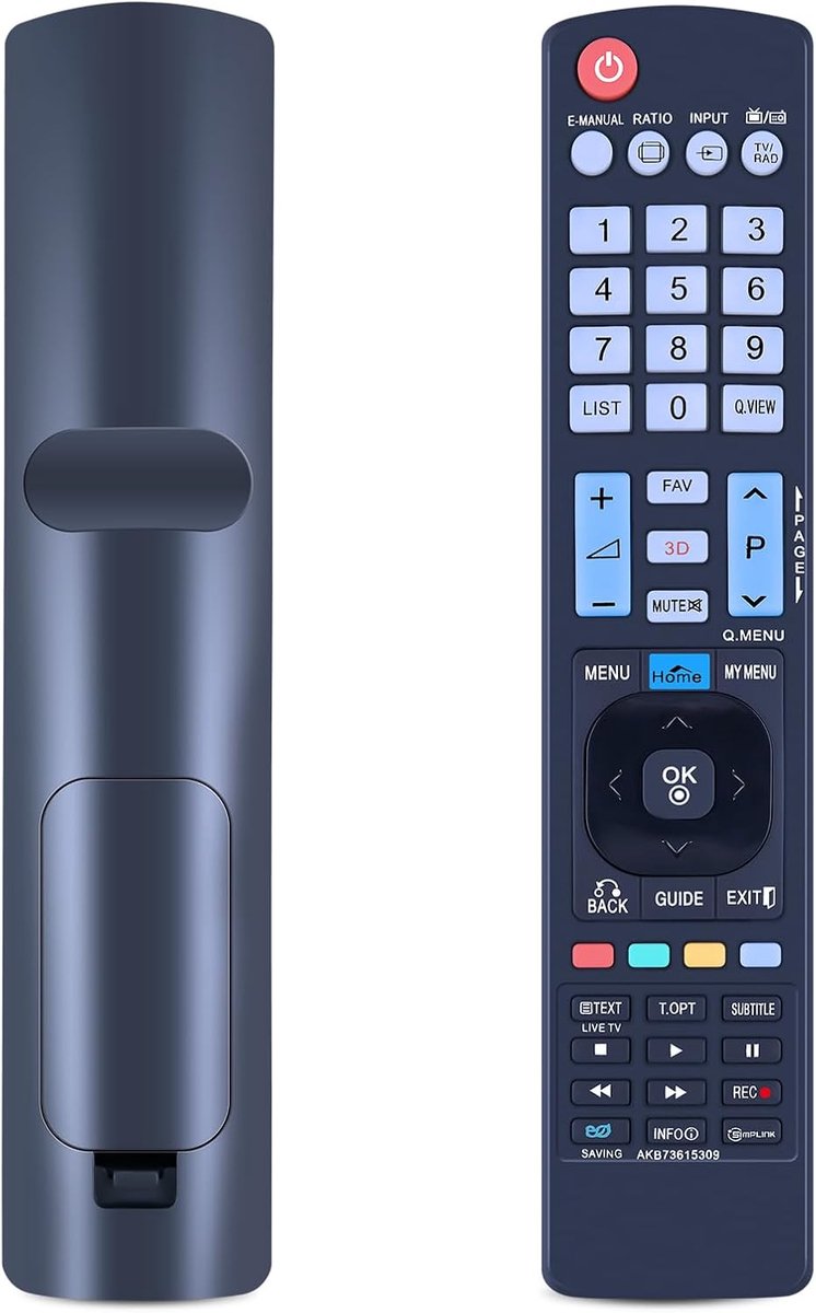 Vervangende afstandsbediening voor LG Smart TV - Infrarood - Breed compatibel - Eenvoudig in gebruik - ShopVlot