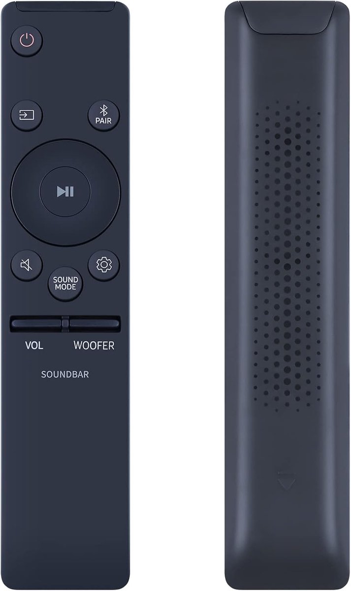Vervangende afstandsbediening - Compatibel met Samsung soundbars - Eenvoudig in gebruik - Geen installatie vereist - ShopVlot