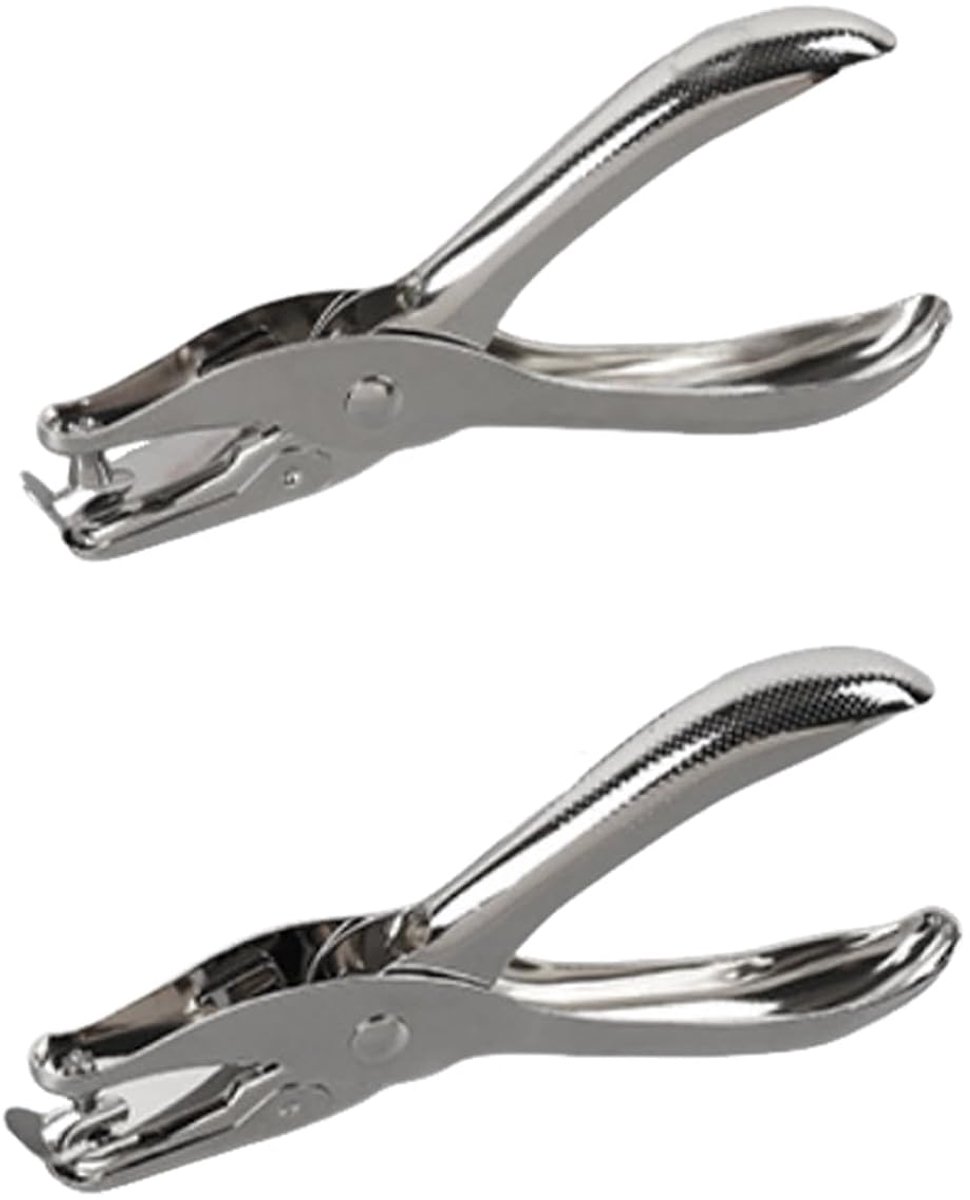 Enkele gaatjestang 3mm en 6mm - metalen perforator - duurzaam en roestvrij - ideaal voor knutselen - ShopVlot