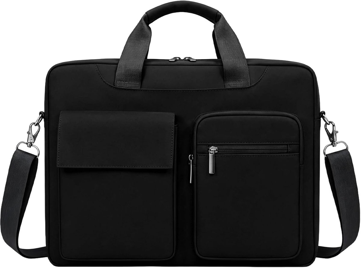Laptoptas 16 inch - waterafstotend - gevoerd - ideaal voor werk - ShopVlot