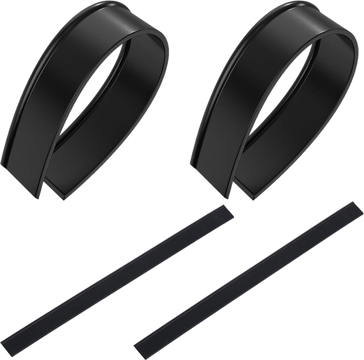 Vervangende wisserrubbers 280 mm - Set van 4 - Compatibel met Kärcher vensterreiniger - Eenvoudig te vervangen - ShopVlot