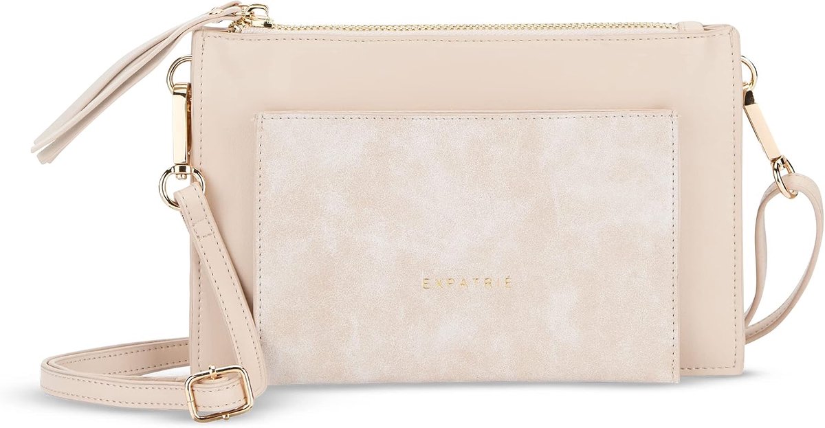 Schoudertas dames - Isabelle - elegante clutch en schoudertas - ideaal voor bruiloften - ShopVlot