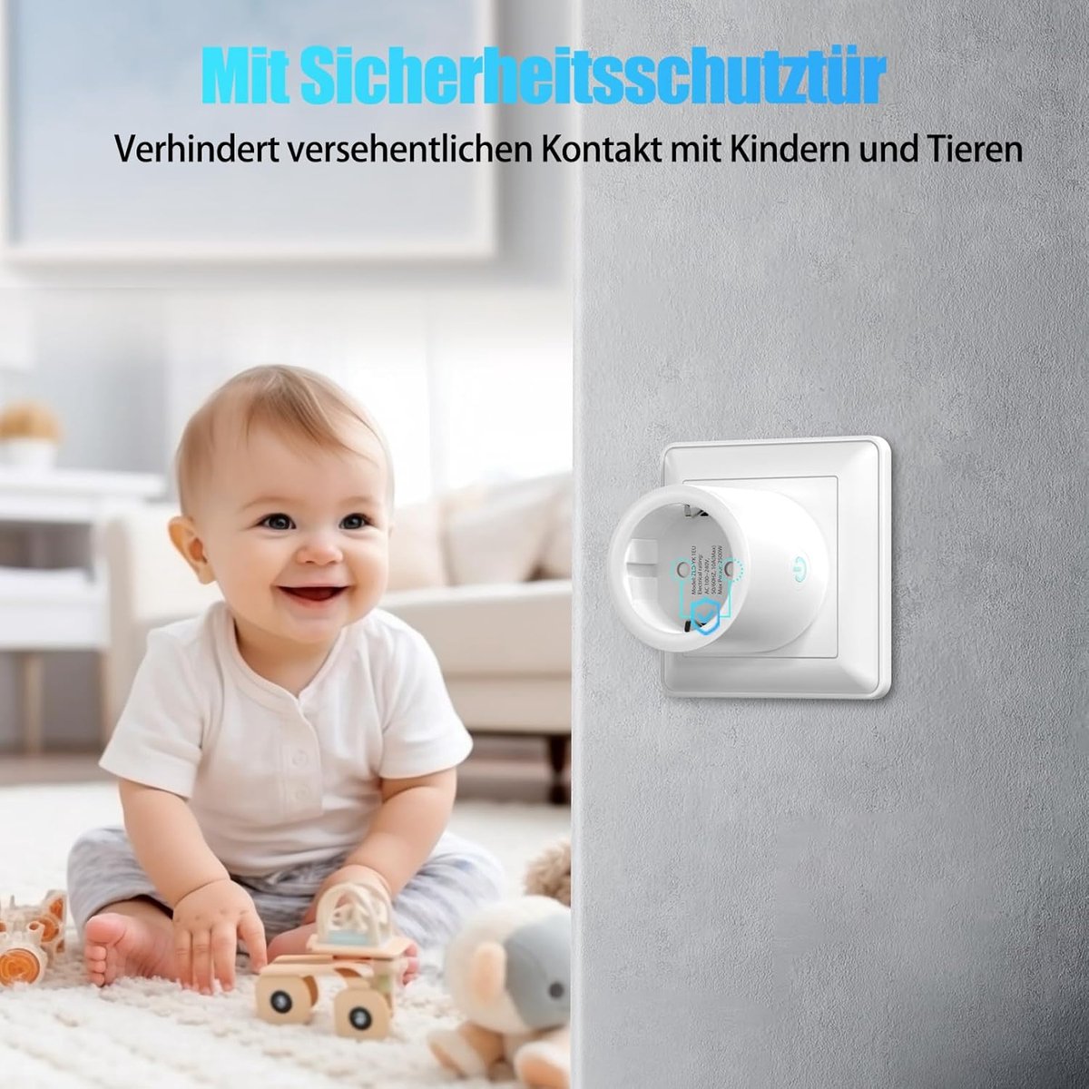 Afstandsbedienbare Stopcontacten 10 A/2500 W - 30 m Bereik - Draadloos met Zender en Ontvanger - Gemakkelijk in Gebruik - ShopVlot