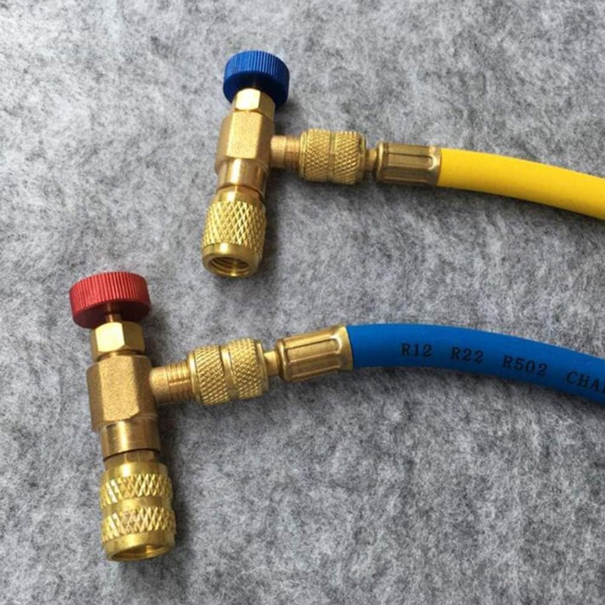 Veiligheidsklep 1/4 inch - Koper voor R410A/R22 - Hoogwaardige afdichting - Betrouwbaar koelaccessoire - ShopVlot
