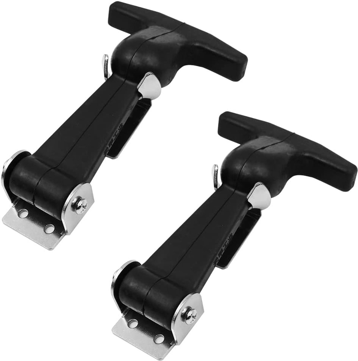 Hood catch elastisch rubber - RVS haak - Flexibel en schokabsorberend - Geschikt voor voertuigen - ShopVlot