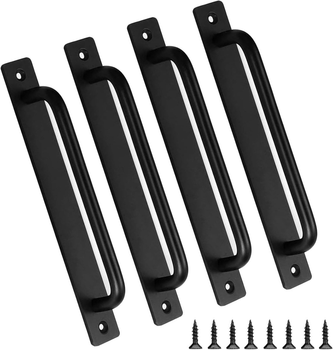 Deurtrekker 4 Pack - Aluminiumlegering - Modern design - Geschikt voor houten deuren - ShopVlot