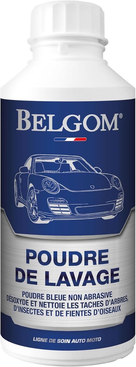 Waspoeder handmatig reinigen - 500 ml - Blauwe poeder - Effectief tegen vuil - ShopVlot