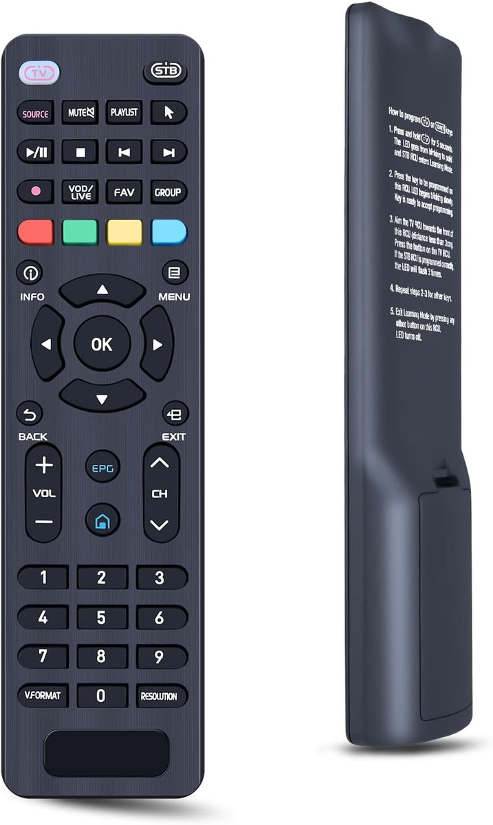 Replacement remote control suitable for Dreamlink T TPlus T2 Formuler O2F9 02F9 Z+,Z Nano,Z Plus KT1045 Z10 Pro Max - ShopVlot