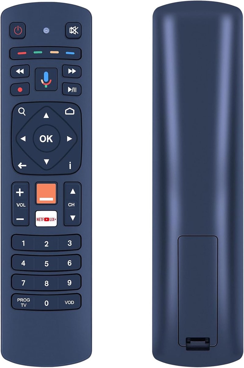 Vervangende afstandsbediening geschikt voor Orange TV 4K Streaming Bluetooth-decoder DV8555 WH210713D - ShopVlot