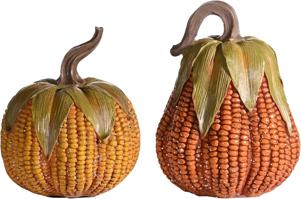 VALERY MADELYN Artificial Pumpkins for Autumn Decoration, Halloween Decoration, Indoor and Outdoor Simulation Pumpkins - ShopVlot