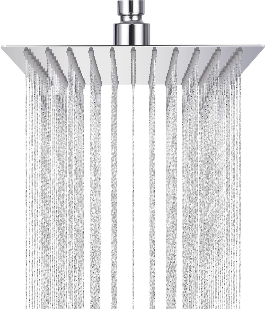Solidchoice - Regendouchekop 25 cm RVS 304 voor Comfortabele Douche-ervaring